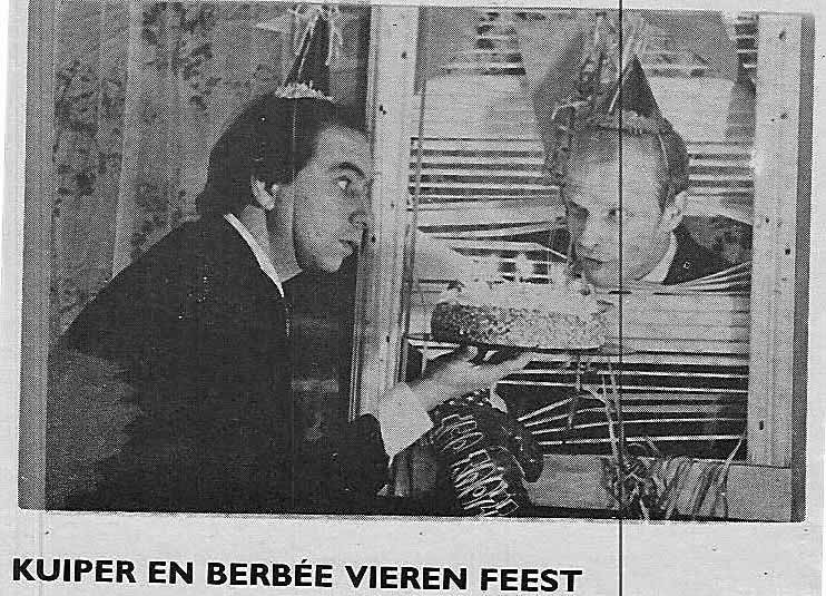 KUIPER EN BERBEE VIEREN FEEST