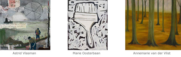 Astrid Vlasman, Marie Oosterbaan en Annemarie van der Vlist